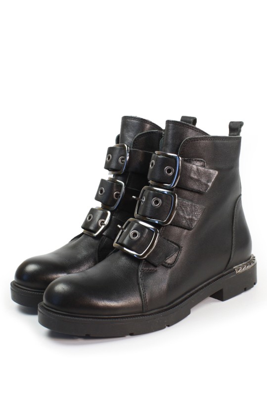 Зимові черевики 22-01 black з-бот
