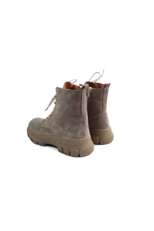 Зимние ботинки 22337-623 brown замш (полн мех)  з-бот