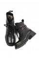 Зимние ботинки 2474-35 black кожа (полн мех)  з-бот