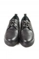 Закрытые туфли 500-D-01 black кожа  